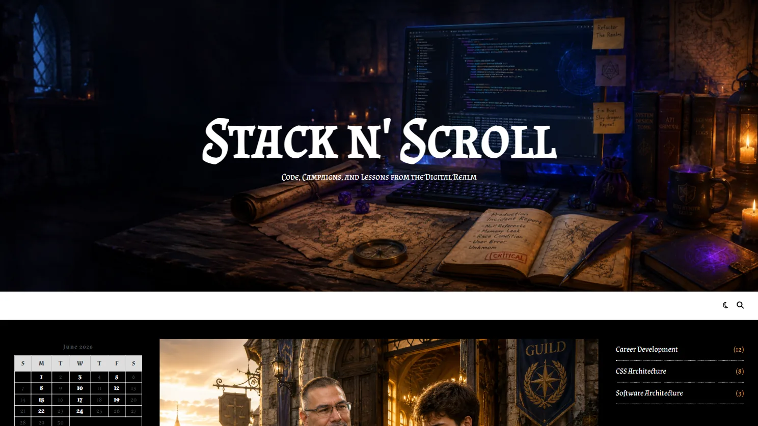 StackNScroll.com - Technical Writing Platform